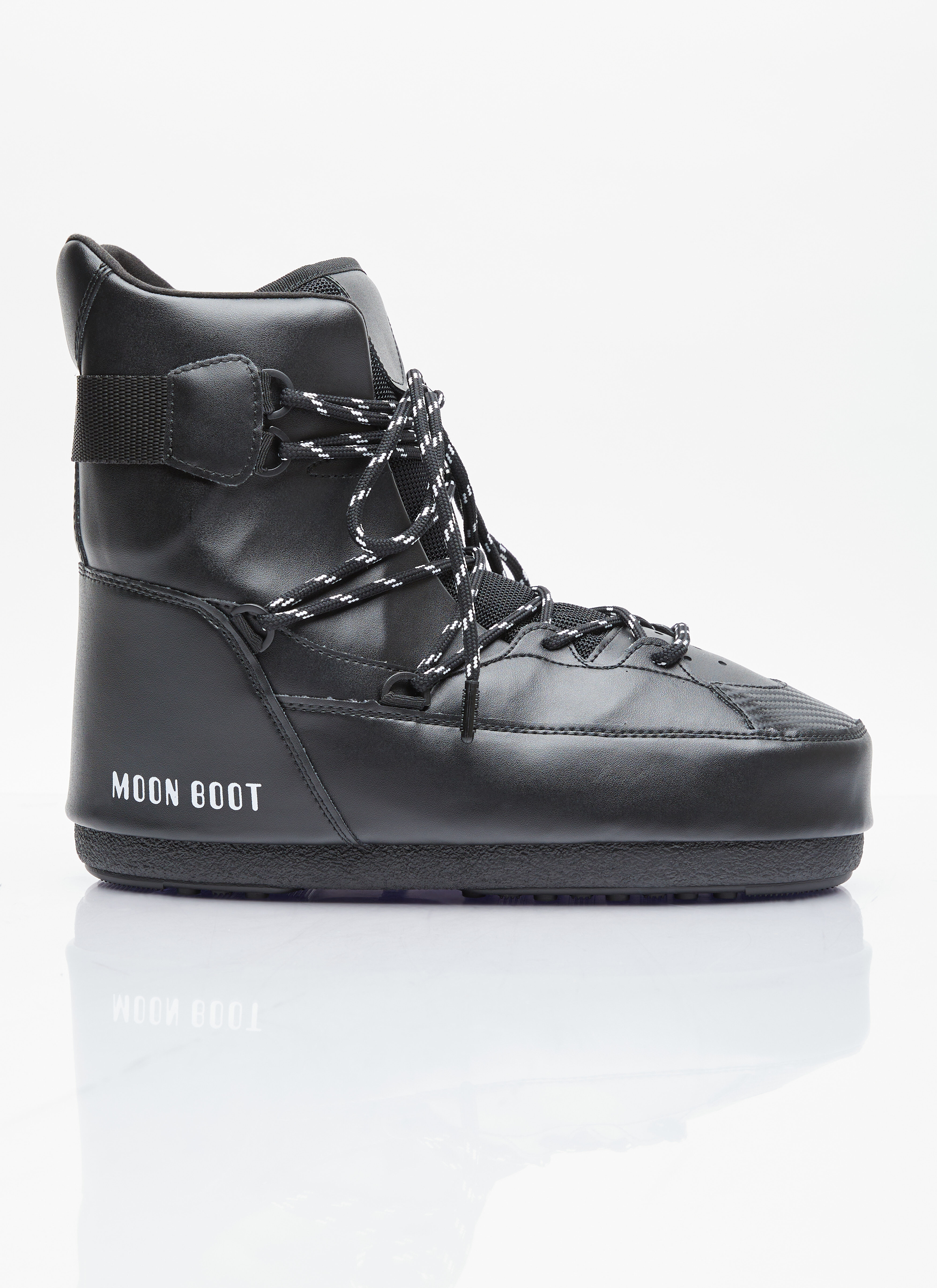 Dolce & Gabbana DG Logo Plateau Trekking Sneaker Boots Shoes Black White |  FASHION ROOMS